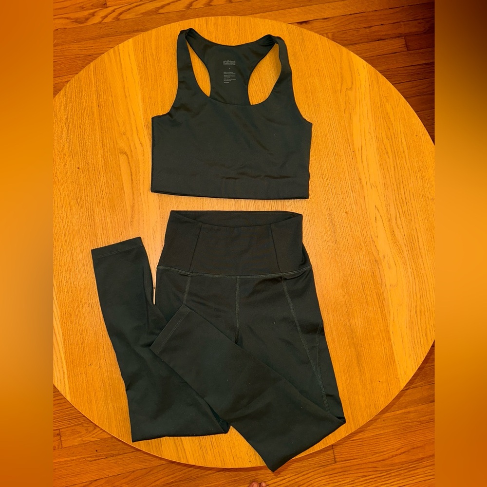 Girlfriend Collective Bra Top and Leggings Set